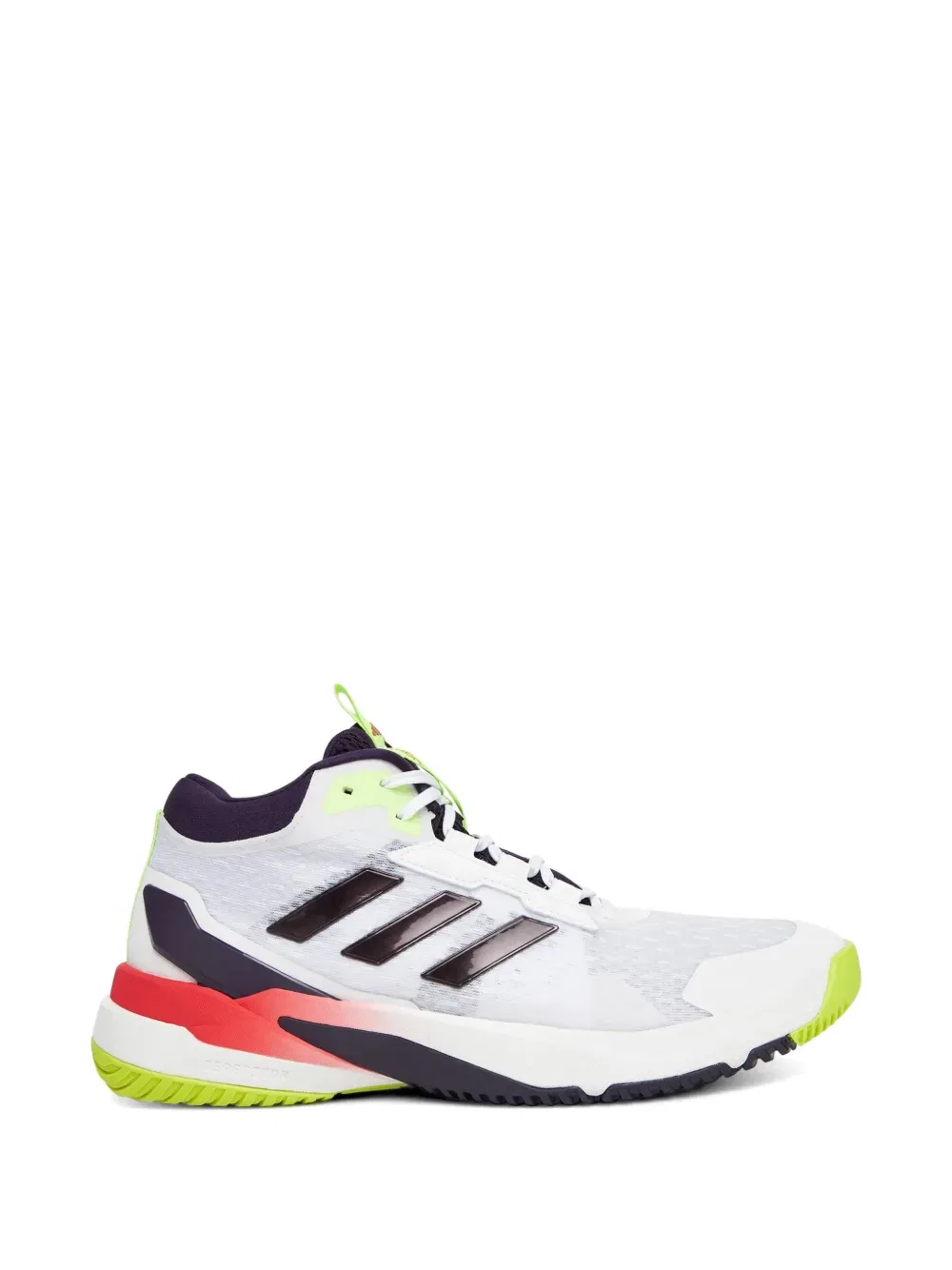 Кроссовки Crazyflight 6 средней высоты Adidas, белый