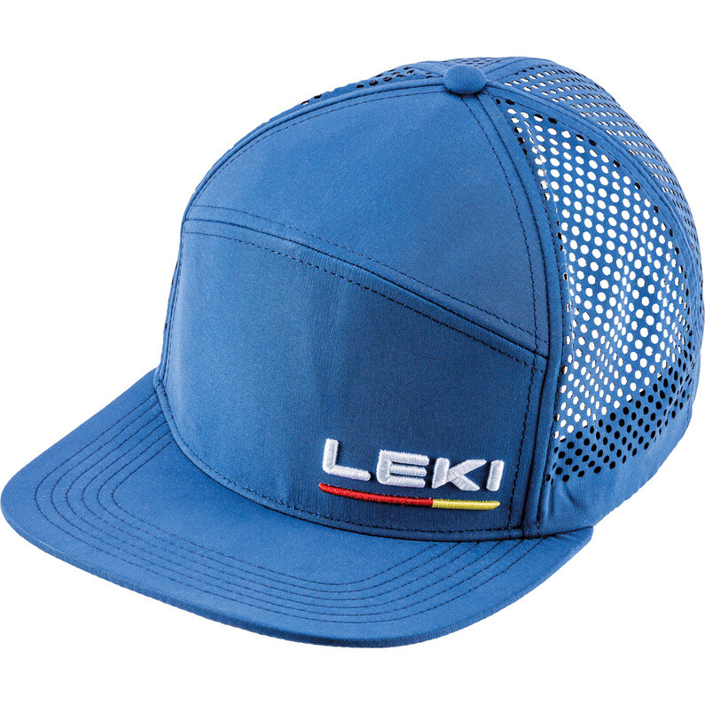 

Сетчатая кепка с логотипом Leki, синий