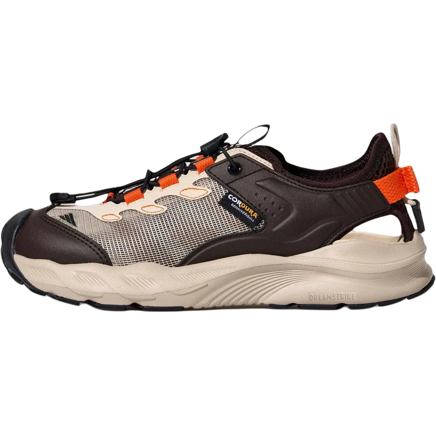Adidas Низкие сандалии brown для детей