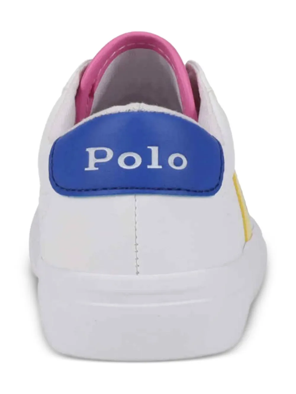 Кроссовки с логотипом POLO RALPH LAUREN KIDS, белый — фото 2
