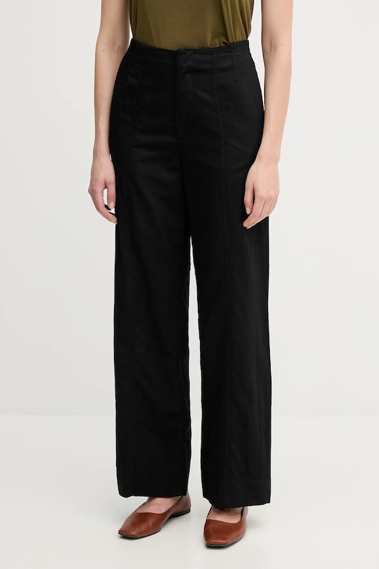 

Брюки с добавлением льна Calvin Klein Jeans, черный
