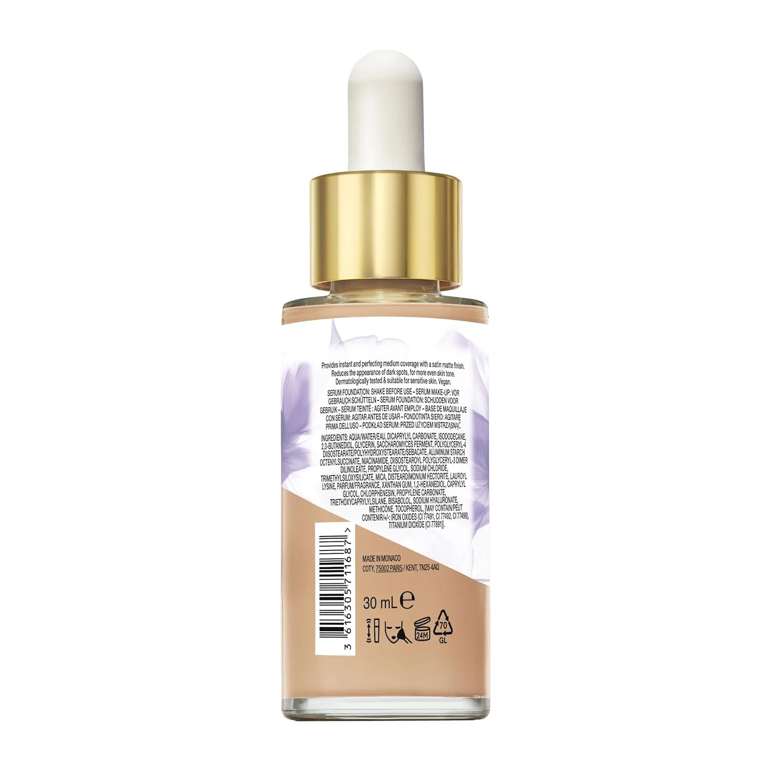 Сыворотка Max Factor — Тональный - Miracle Pure Skin Reset Foundation , -40 Fair To Light — фото 3