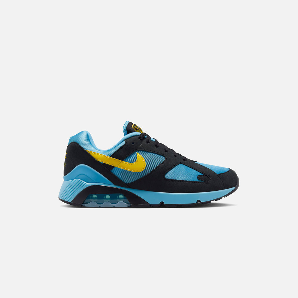 

Кроссовки Nike Air 180, цвет Baltic Blue/Black/Lightning