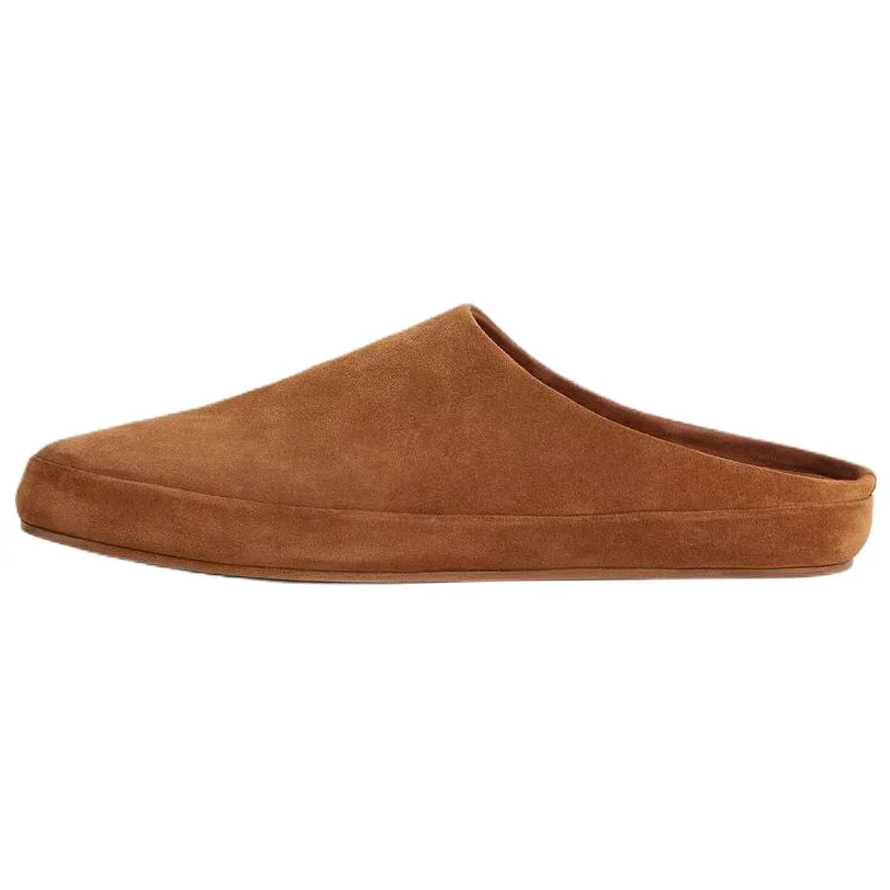 Закрытые тапочки для мужчин Brandy Loro Piana, коричневый
