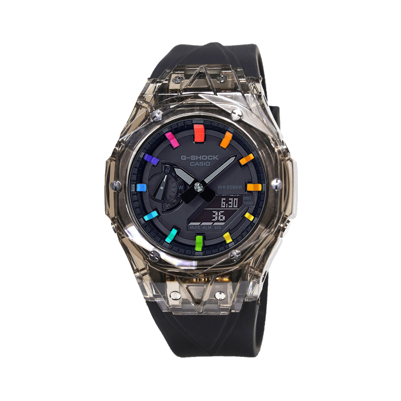

CASIO Часы Unisex Liquid Crystal/Analog Dual Display Series Black Watch