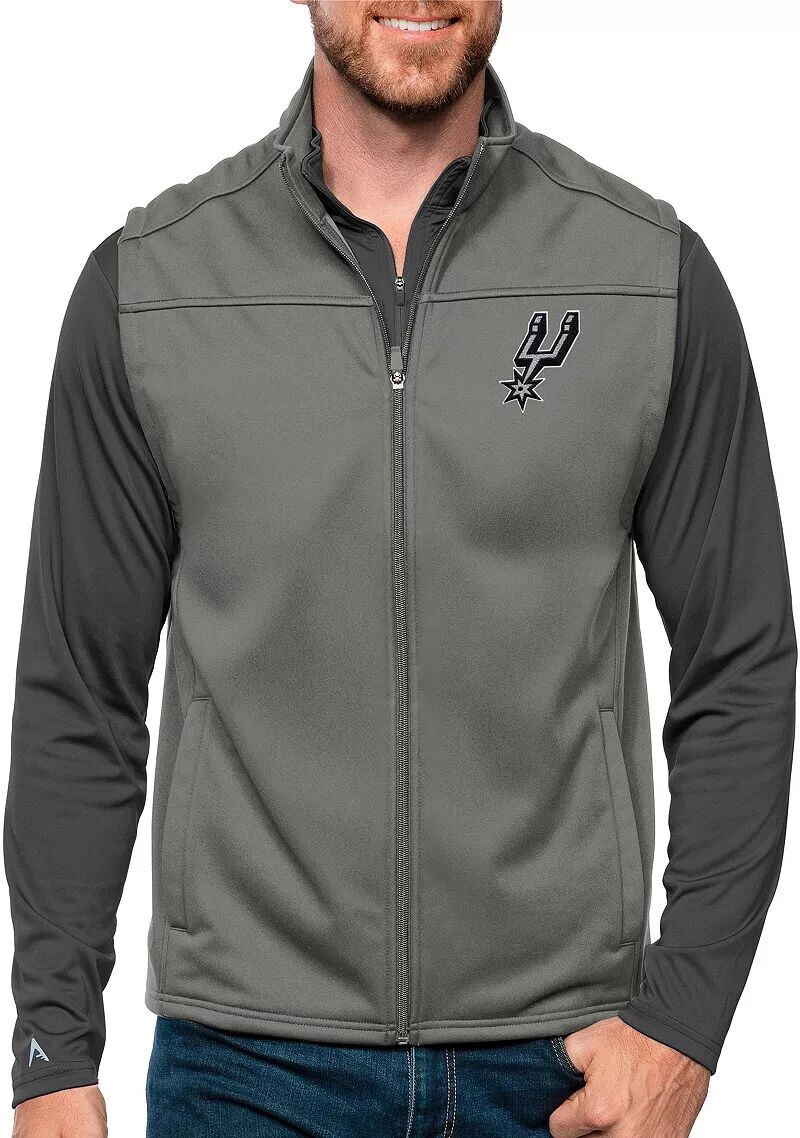 

Мужской жилет для гольфа Antigua San Antonio Spurs Grey Links