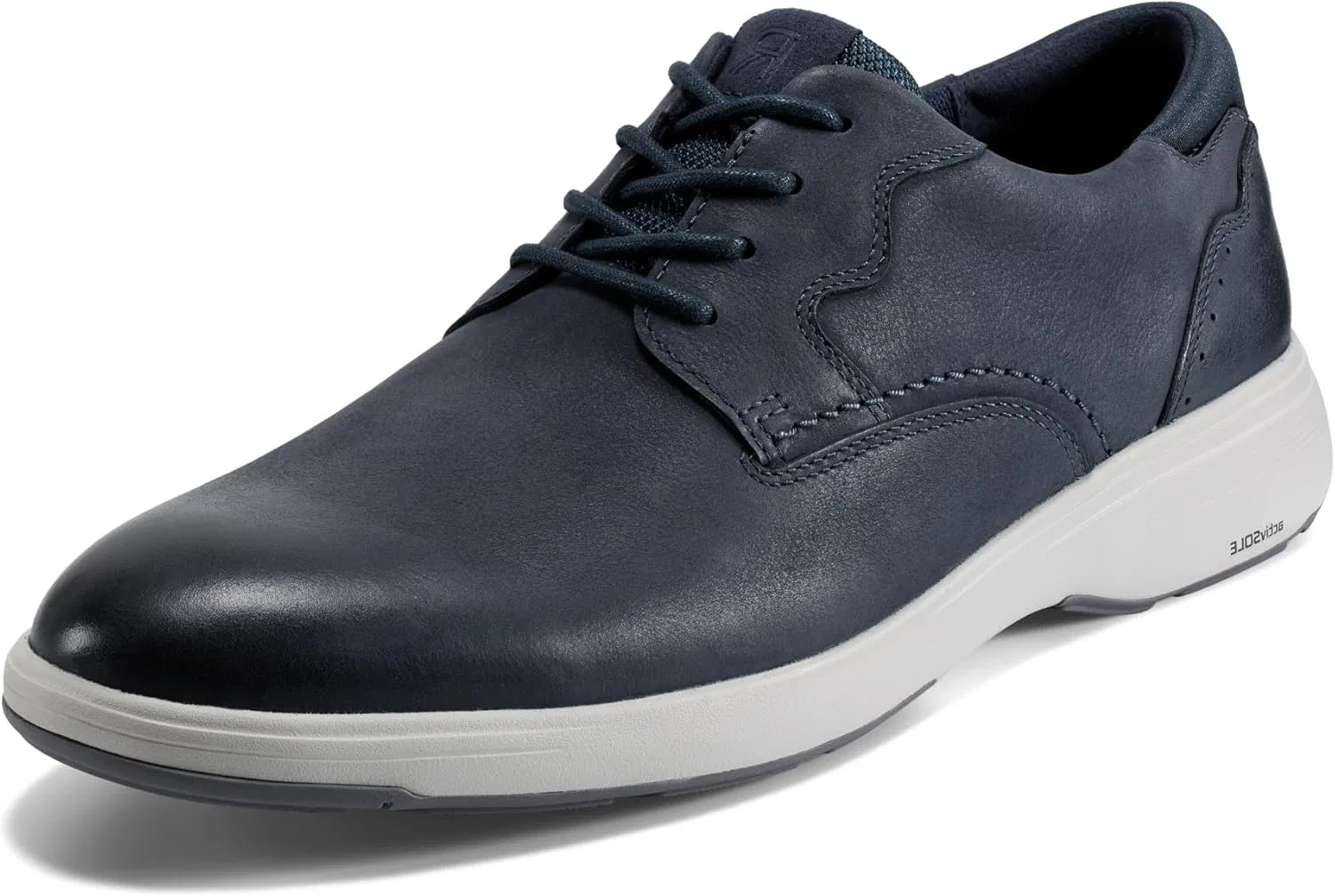 Мужские кроссовки Rockport Noah, темно-синяя кожа, ширина 11,5 см