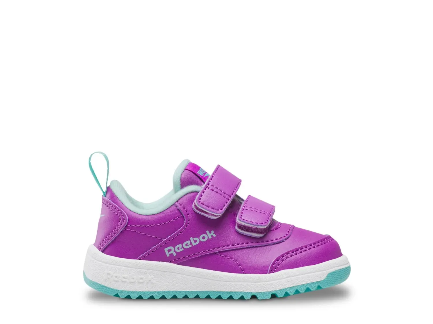 

Кроссовки Reebok Weebok Clasp Low 2 — детские, фиолетовые