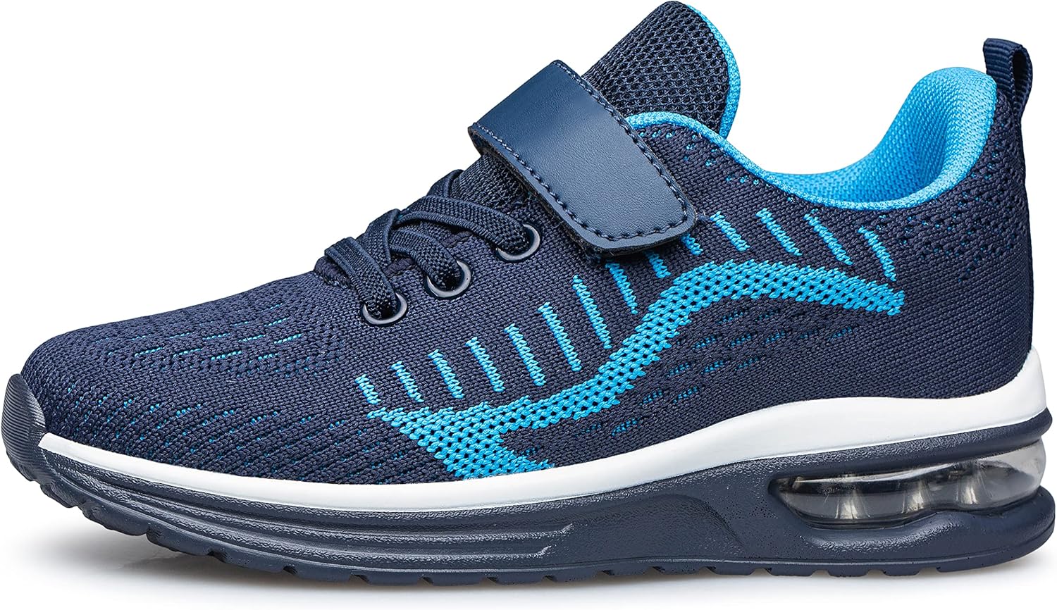 

Детские кроссовки Anlarach для малышей, мальчиков и девочек, спортивные беговые кроссовки с воздушной подушкой для малышей/маленьких детей/старших детей, синий