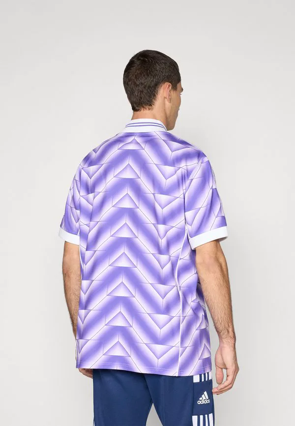 Футболка мадридского «реала» (футболка, клубная форма). Adidas Performance, Purple Rush/White — фото 3