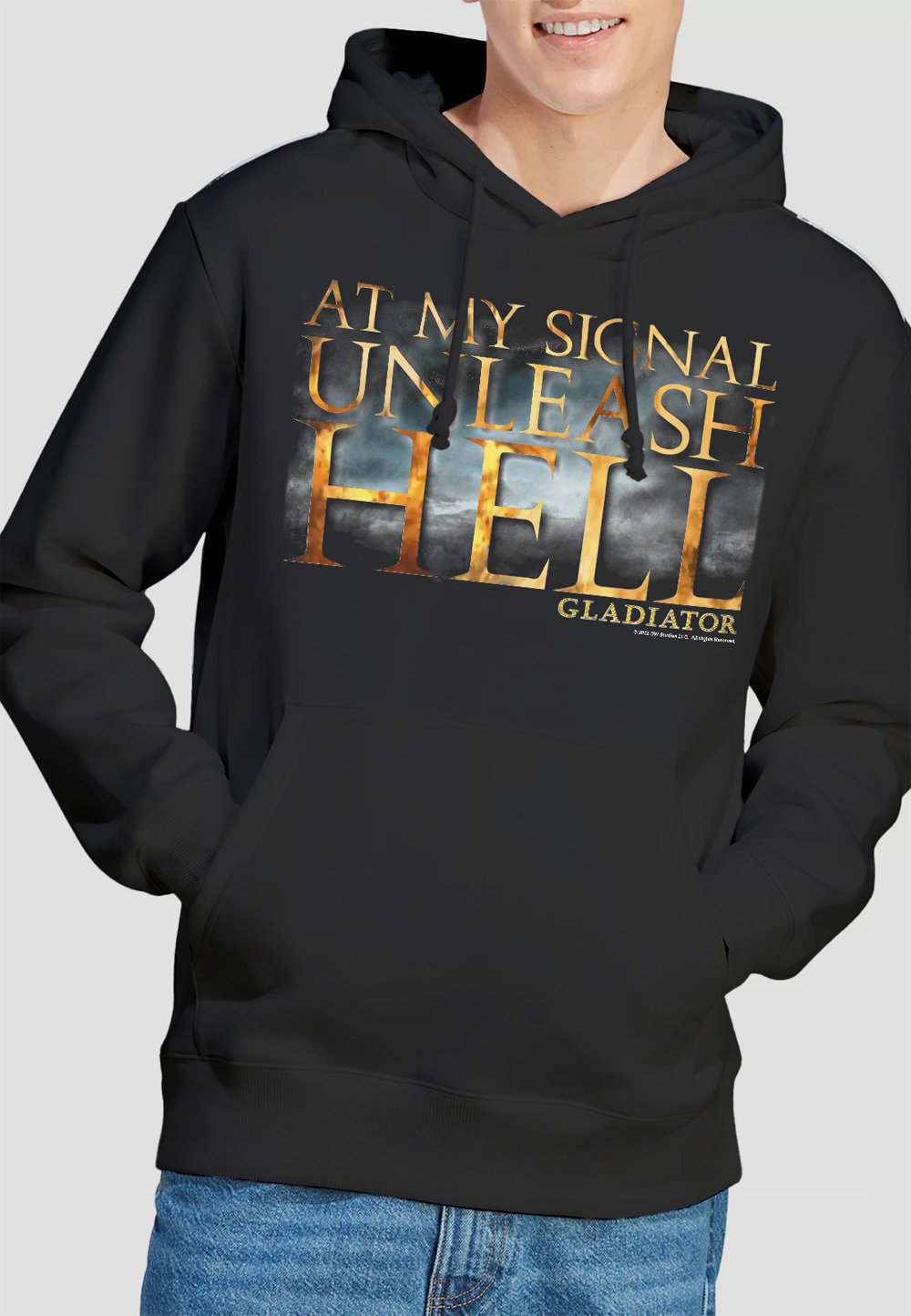 

Толстовка GLADIATOR UNLEASH HELL Cotton Soul, черный
