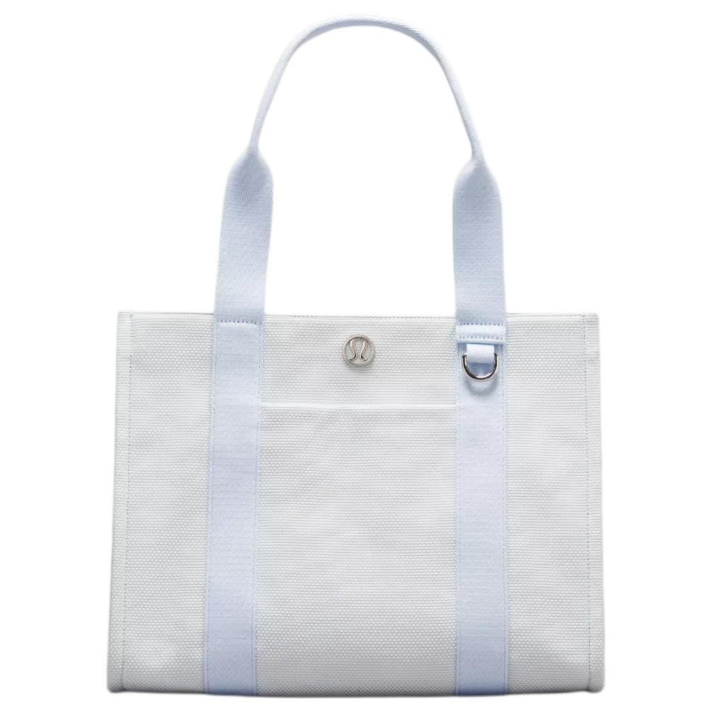 

Lululemon Хлопковая сумка-шоппер из парусины на плечо женская классическая мельничный цвет светлая слоновая кость, Windmill Color Light Ivory