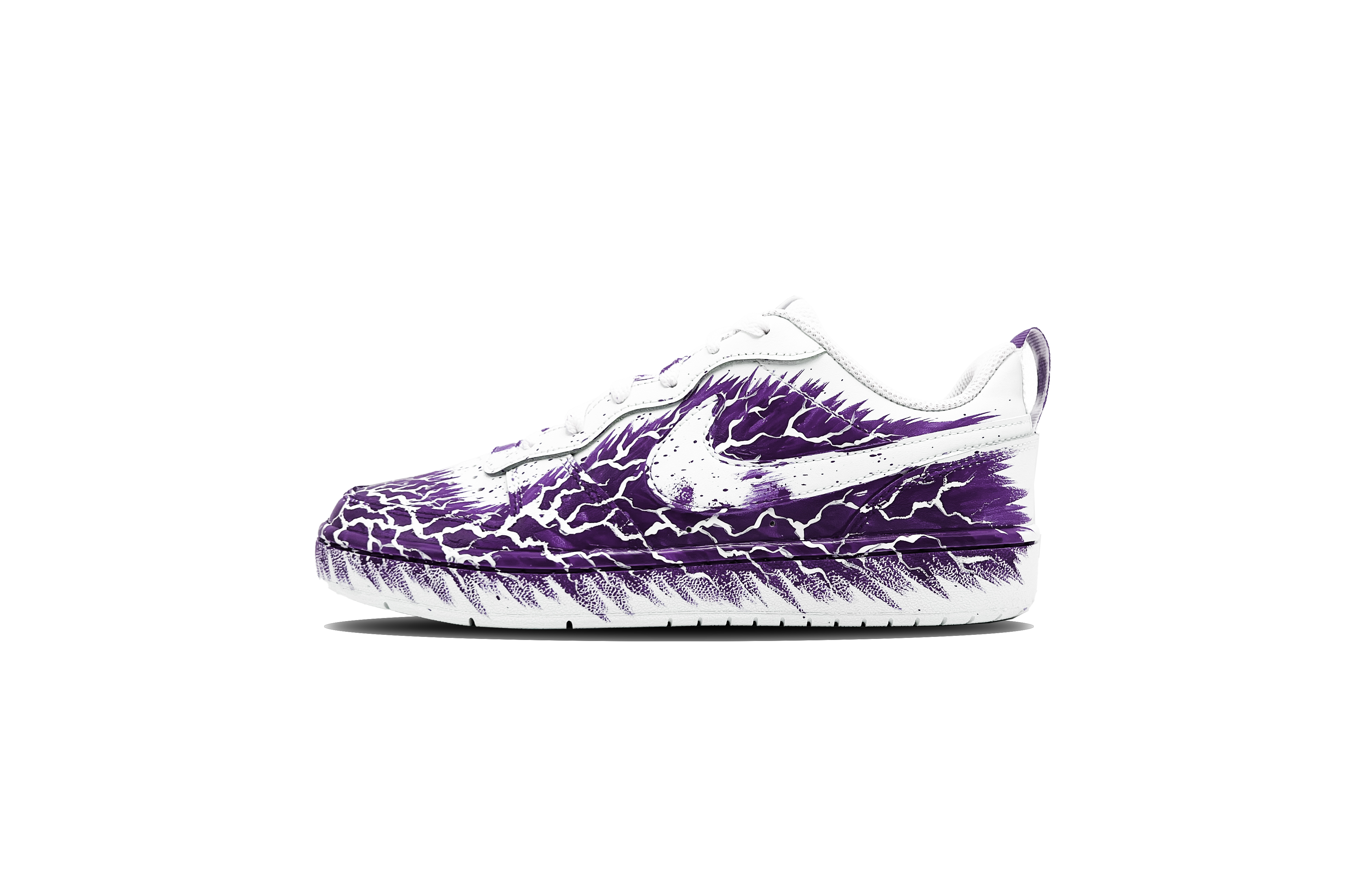 

Детские кроссовки для скейтбординга Court Borough Fire Kirin 5.0 Balance Low Top для подростков Nike, фиолетовый