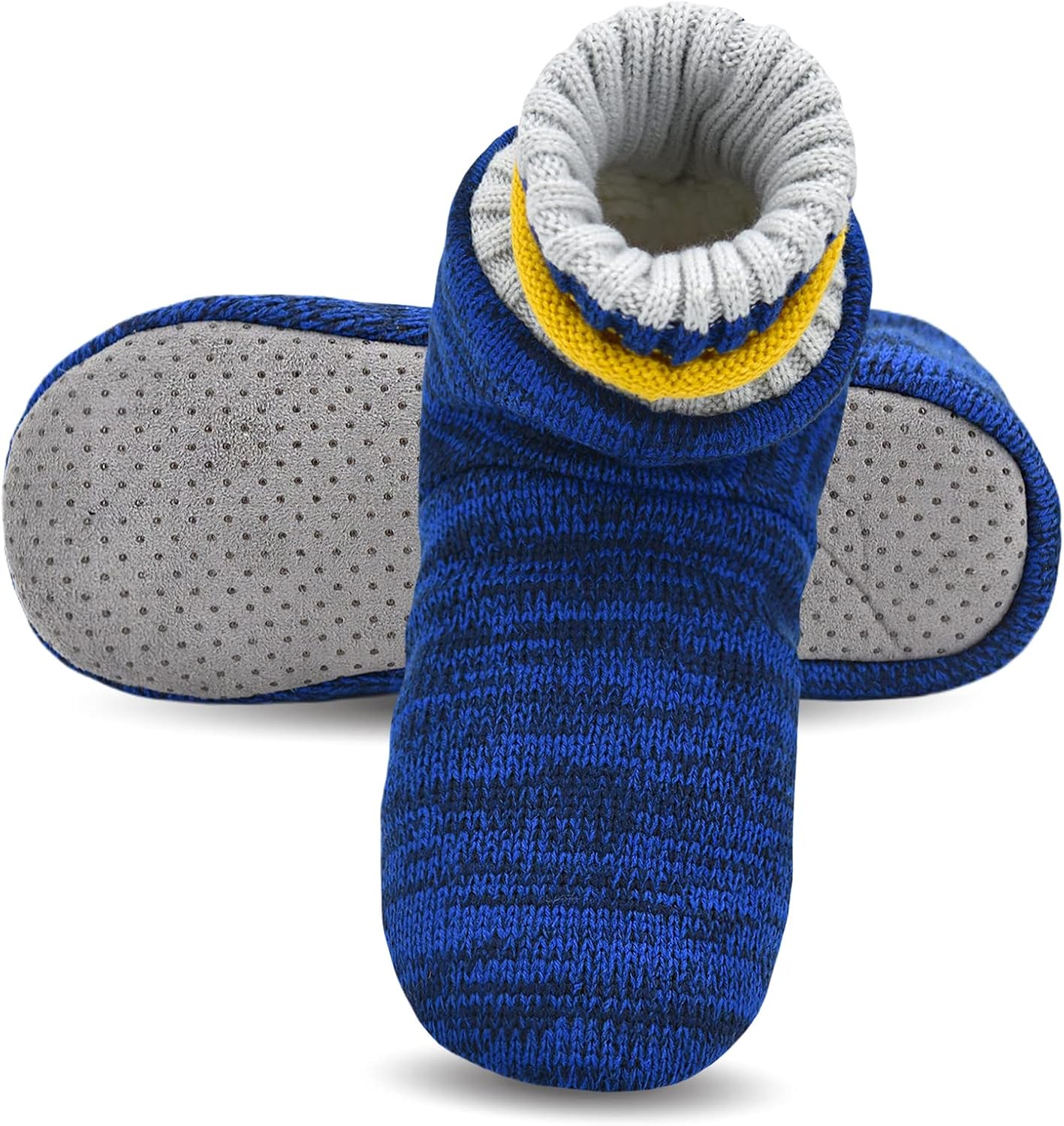 

Мужские тапочки-носки Keyela, мягкие, уютные, толстые, для дома с противоскользящей подошвой, синий