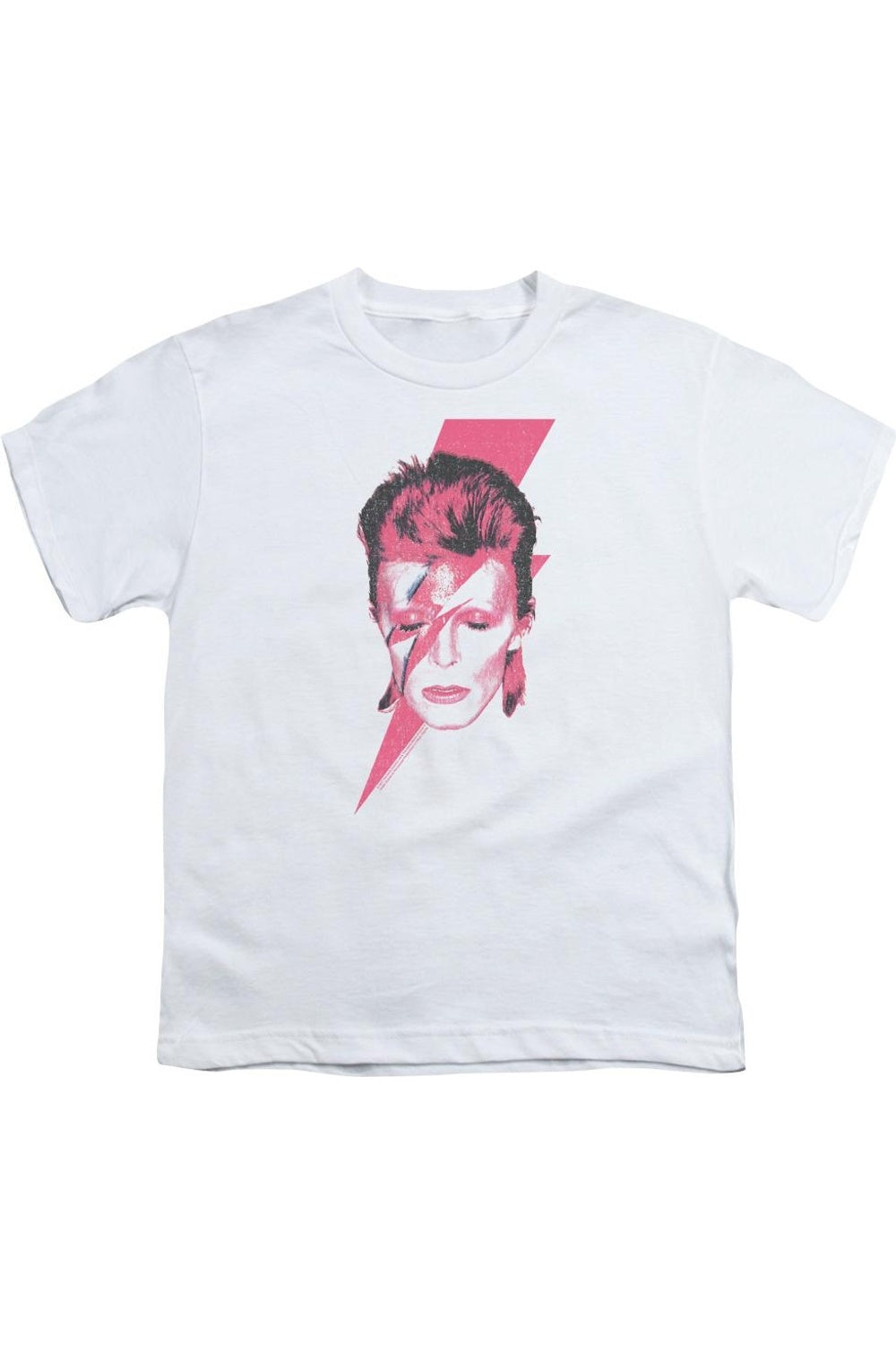 

Футболка с коротким рукавом David Bowie Aladdin Sane для детей Gildan, белый