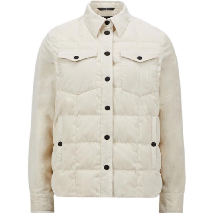 

Пуховик женский белый Moncler