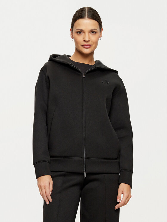

Свободный крой толстовки K20K208087 Calvin Klein, черный