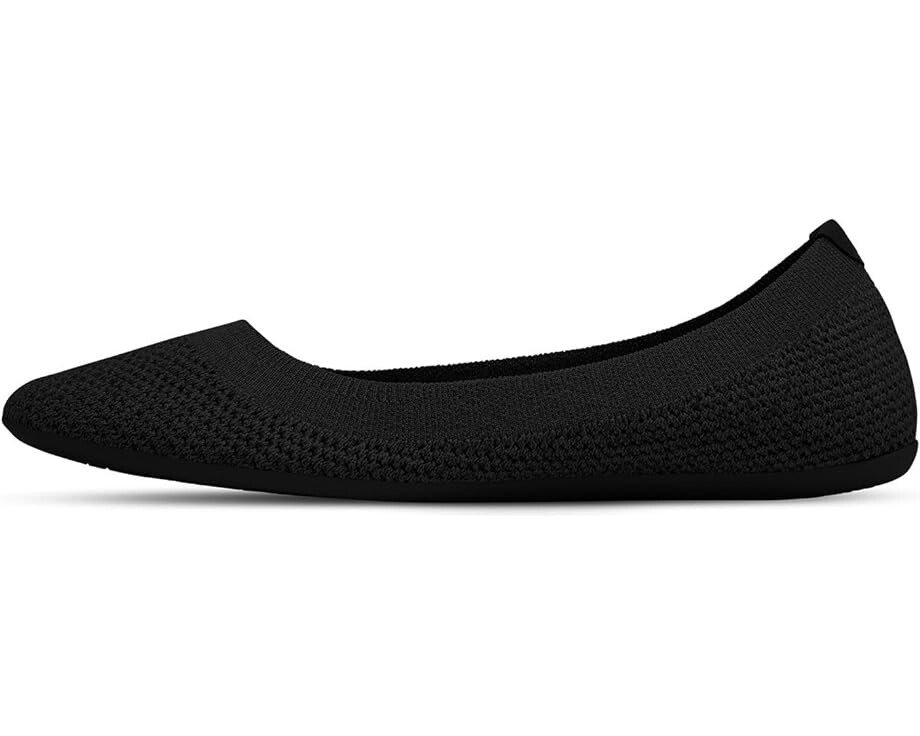 Туфли на плоской подошве Allbirds Tree Breezer, цвет Jet Black (Black) — фото 4