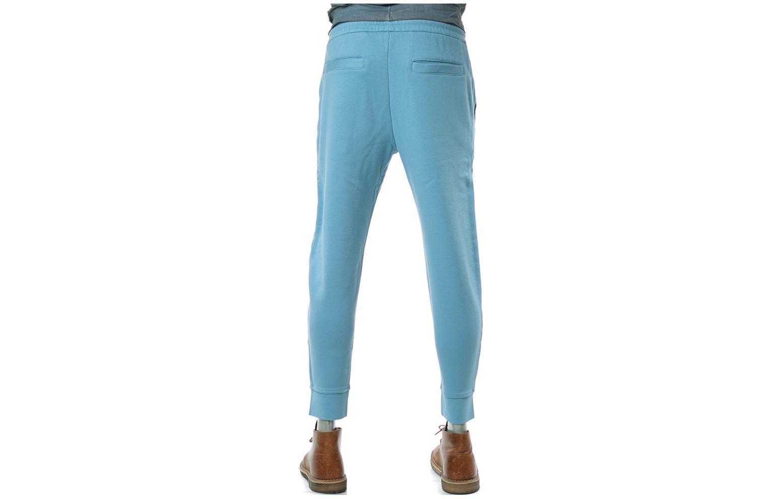 EMPORIO ARMANI Повседневные брюки мужские Sky Blue — фото 4