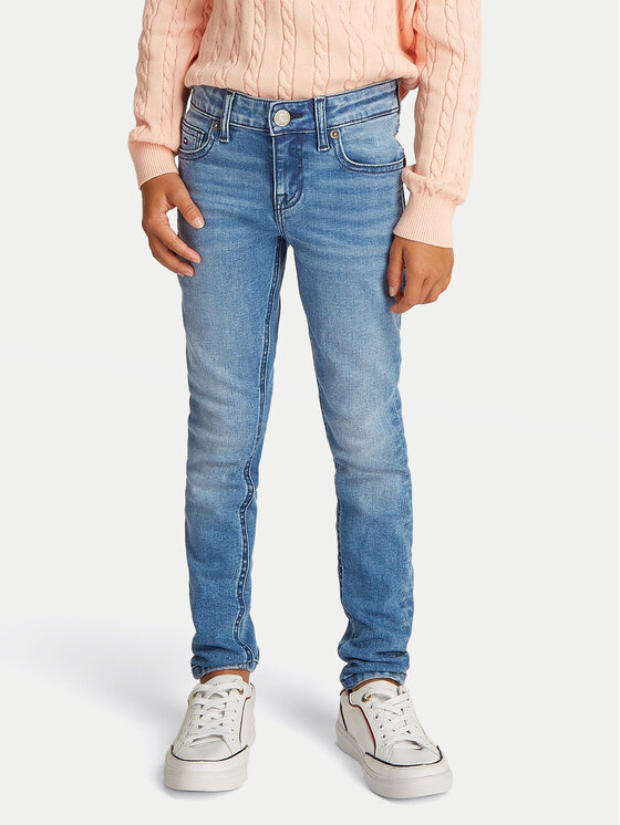 

Обтягивающие джинсы Nora KG0KG08403 Tommy Hilfiger, синий