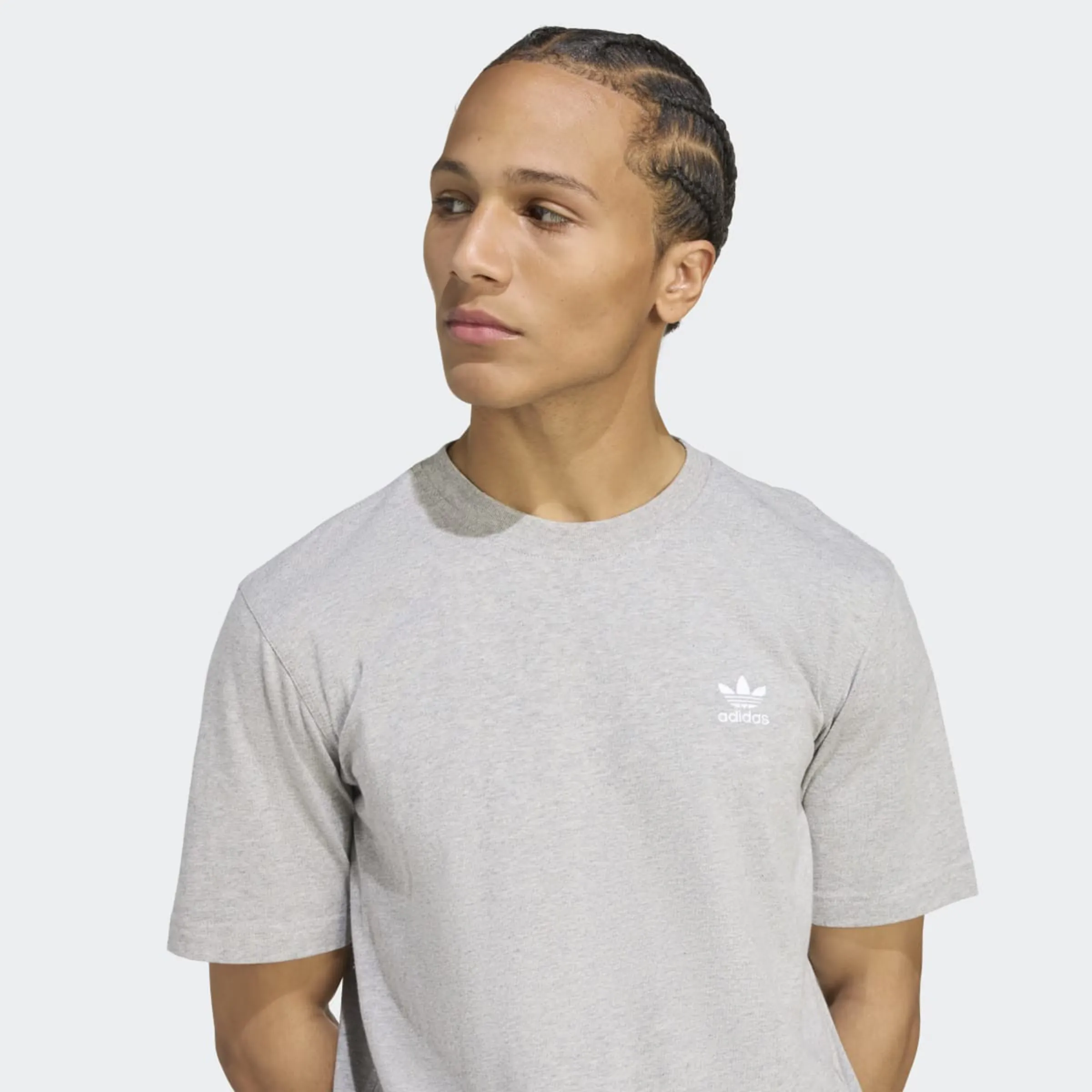 Футболка мужская Trefoil Essentials adidas Originals, серый — фото 4