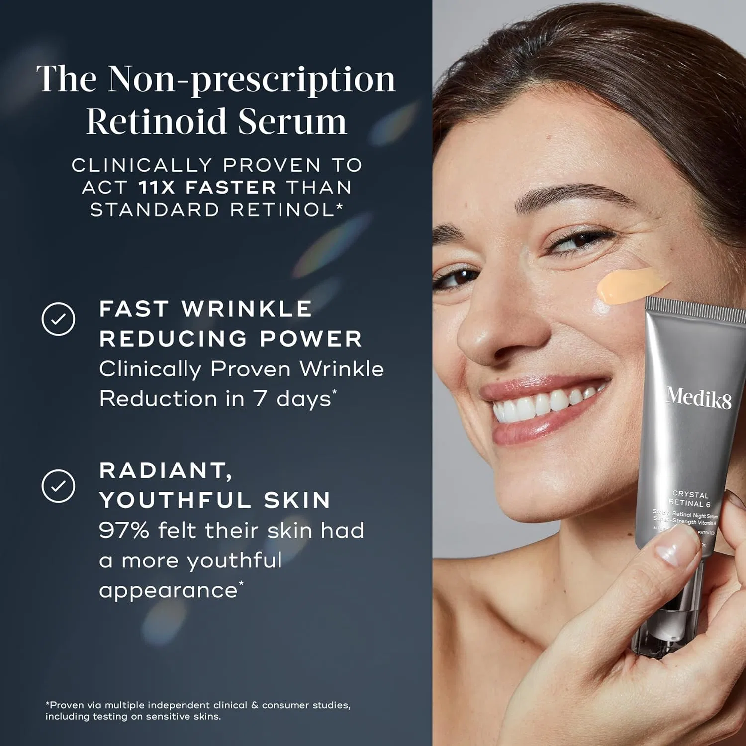 Ночная сыворотка для лица с ретинолом Medik8 Crystal Retinal 3, 30 мл Medik8 — фото 3