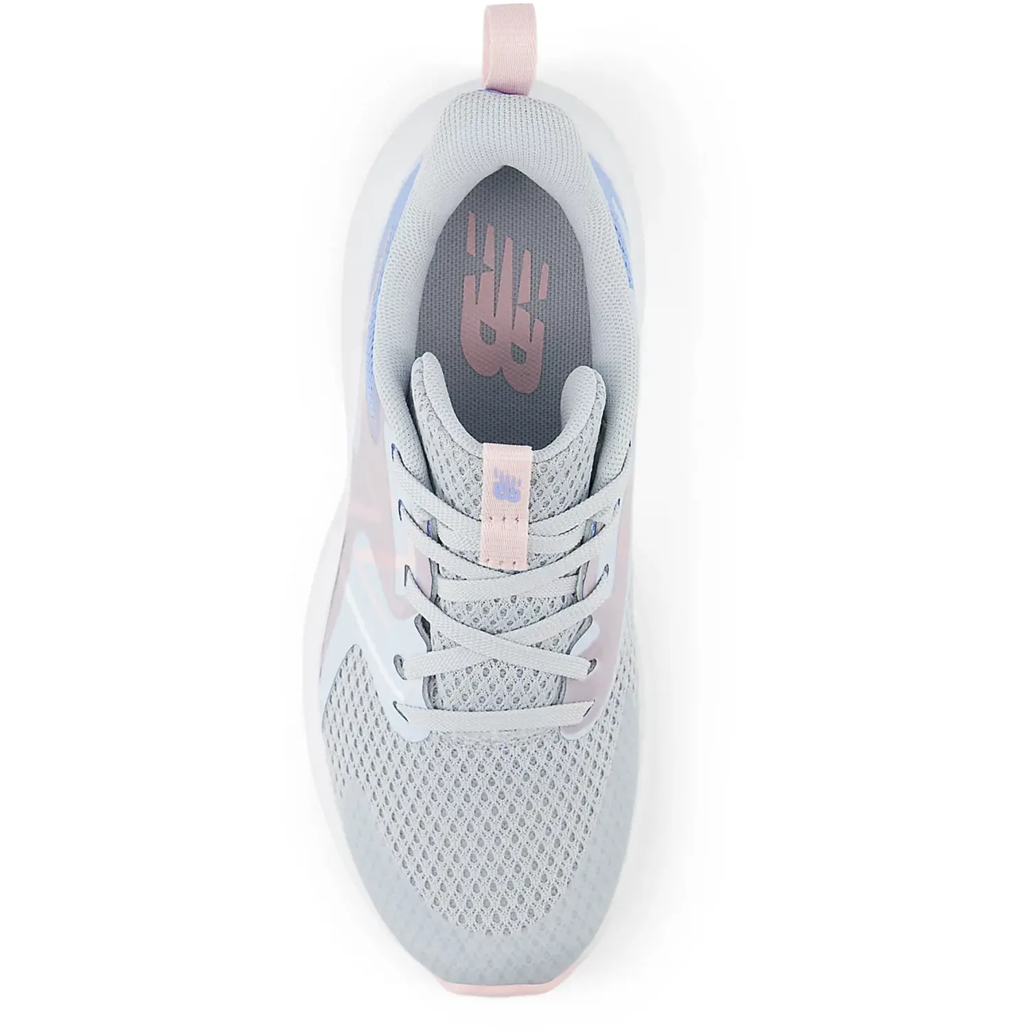 Детские кроссовки Rave Run v2 New Balance, Bright Sky/Granite/Rose Sugar — фото 4
