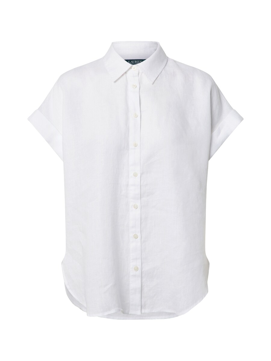 

Блузка Lauren Ralph Lauren BROONO-SHORT SLEEVE-SHIRT, белый