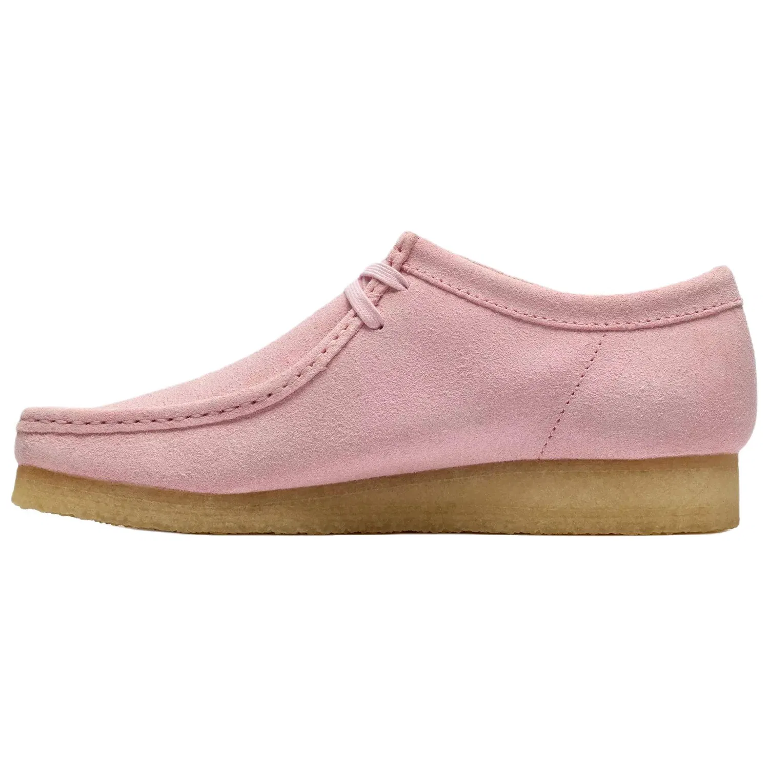 Ботинки замшевые Clarks Wallabee Light Pink