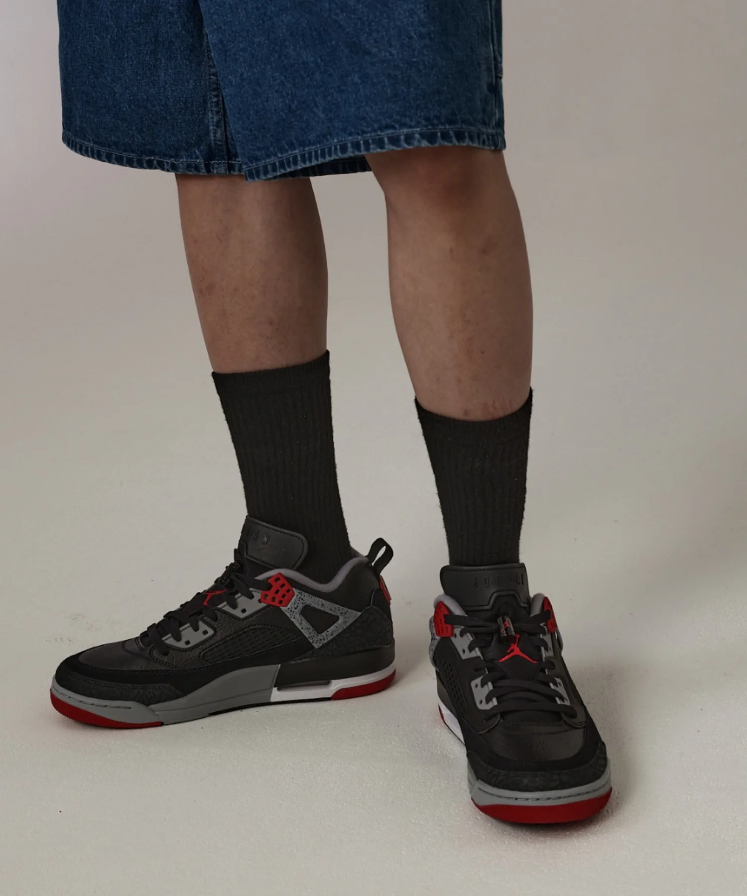 Мужские кроссовки Jordan Spizike Low FQ1759-009 JORDAN BRAND чёрные — фото 4