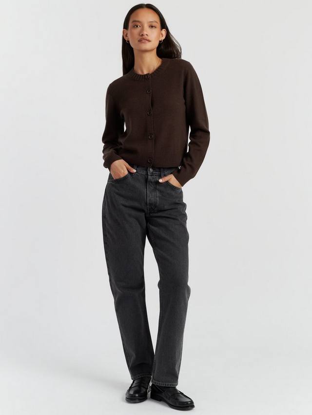 

Кардиган из кашемира с воротником-стойкой Chinti & Parker, Chocolate