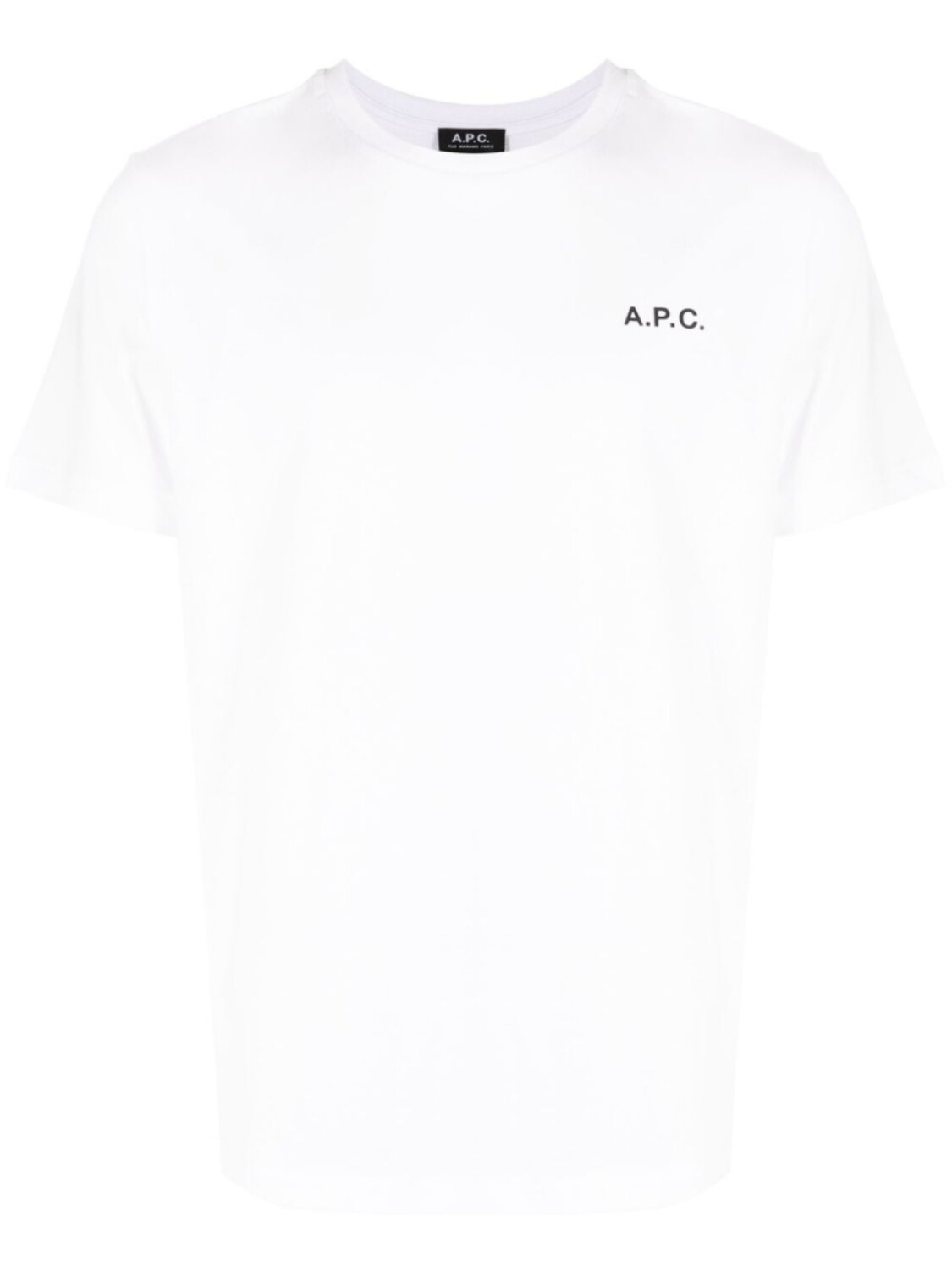 

A.P.C. футболка с логотипом, белый