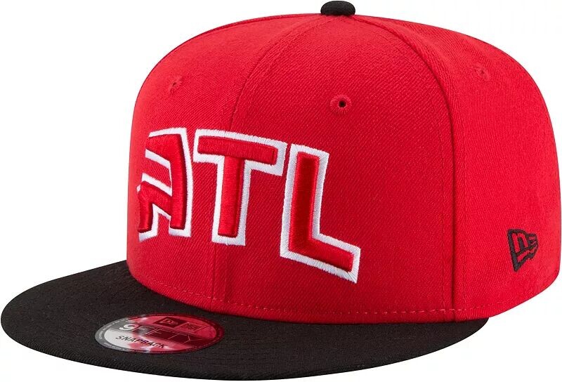 

Мужская регулируемая двухцветная бейсболка New Era Atlanta Hawks 9Fifty Snapback