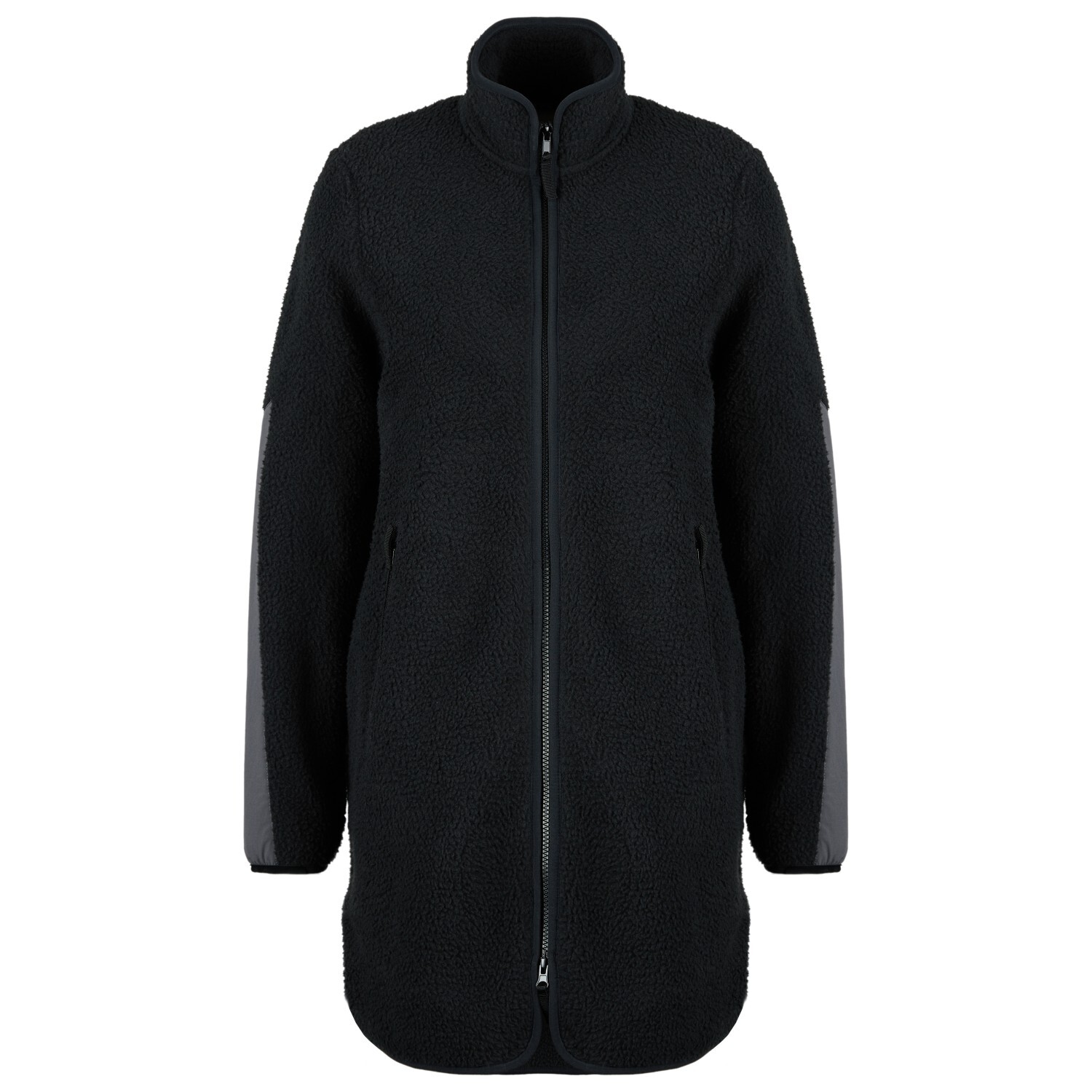 

Флисовая жилетка Stoic Women's NorrvikSt Pile Fleece Long, цвет Black/Dark Smoke