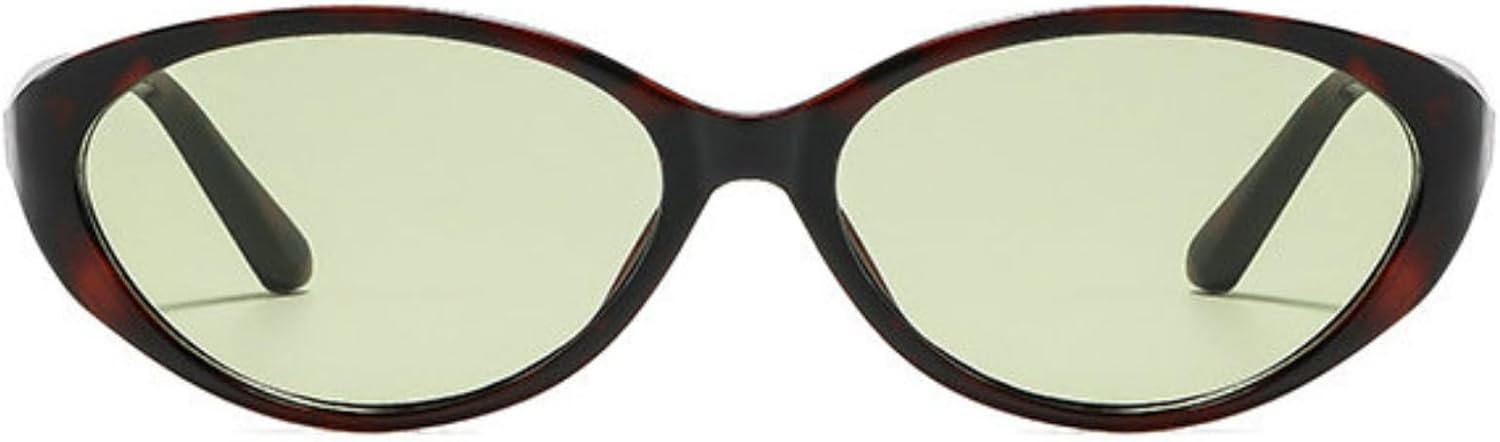 

Винтажные женские солнцезащитные очки «кошачий глаз» willochra, маленькие стильные модные солнцезащитные очки для мужчин, овальные очки с заклепками, защита от ультрафиолета UV400, C6