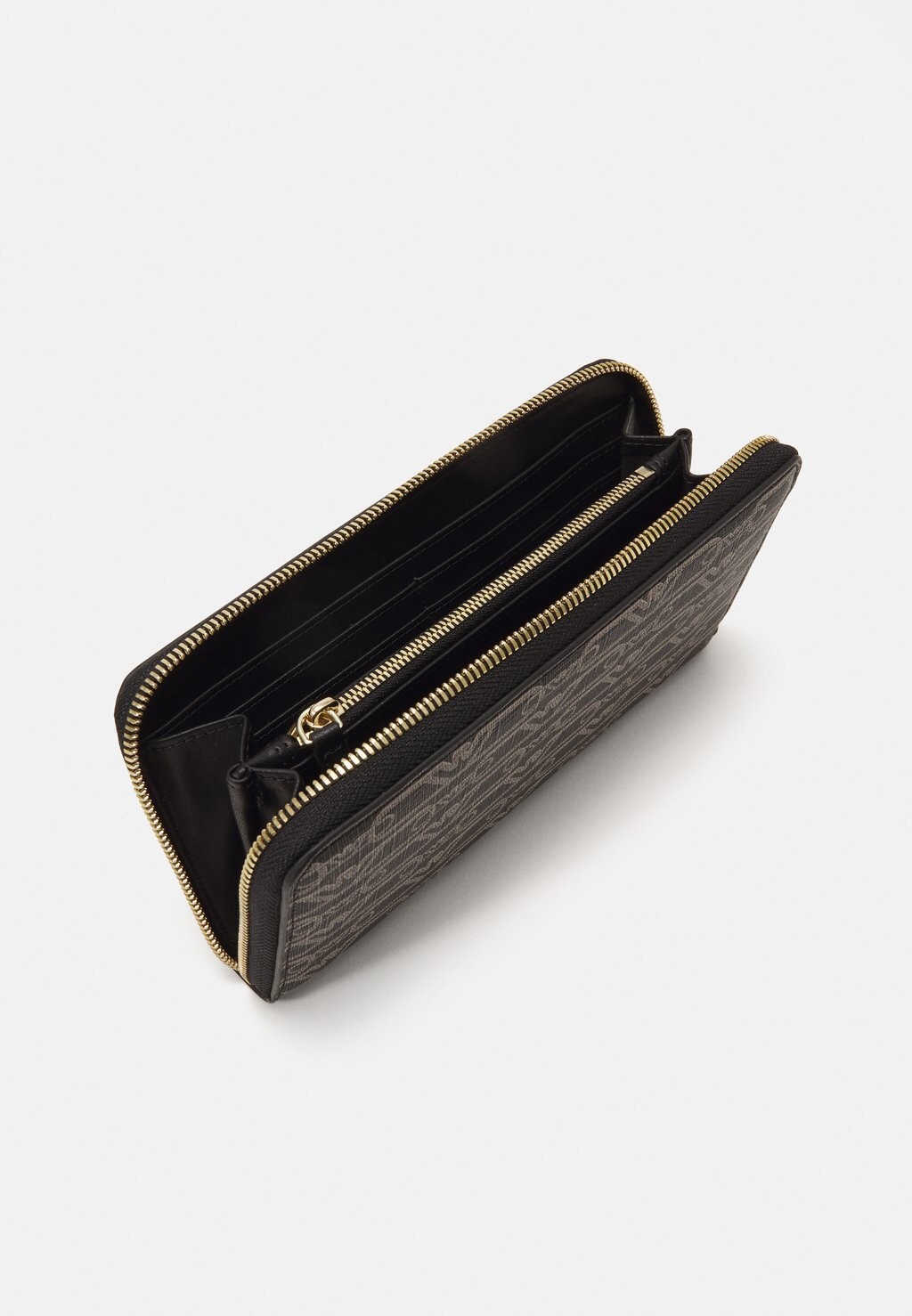 

Кошелек LARGE MONOGRAM WALLET Emporio Armani, черный