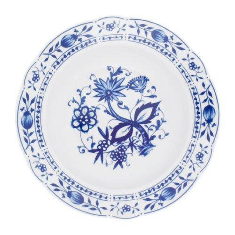 

Суповая тарелка Rosella с луковым узором 22 см Kahla, белый синий