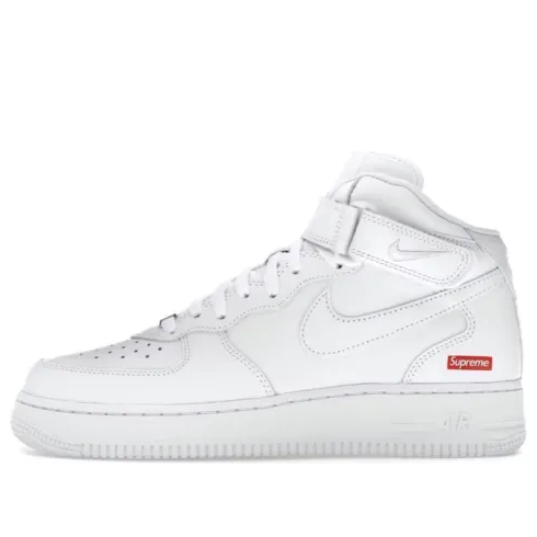 

Кроссовки x supreme air force 1 mid Nike, белый