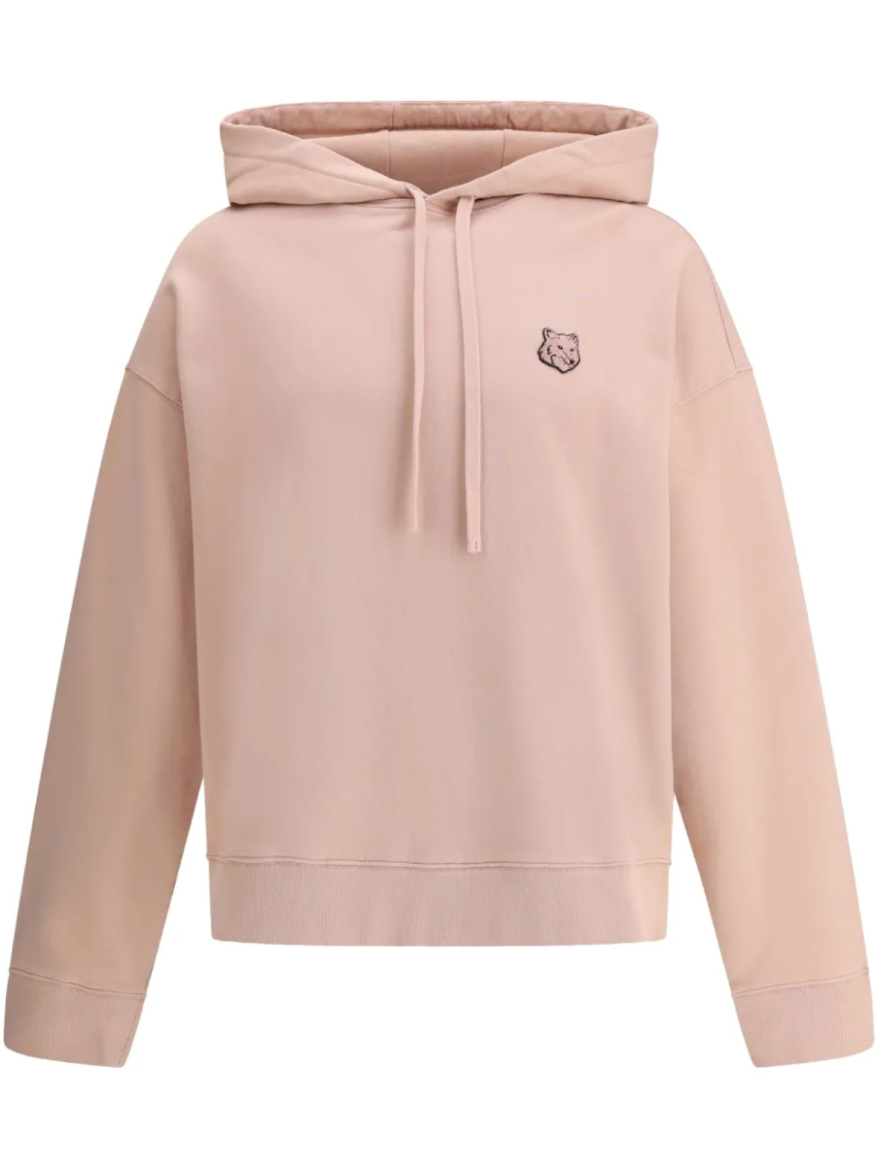 

Толстовка с нашивкой-логотипом Maison Kitsuné, розовый