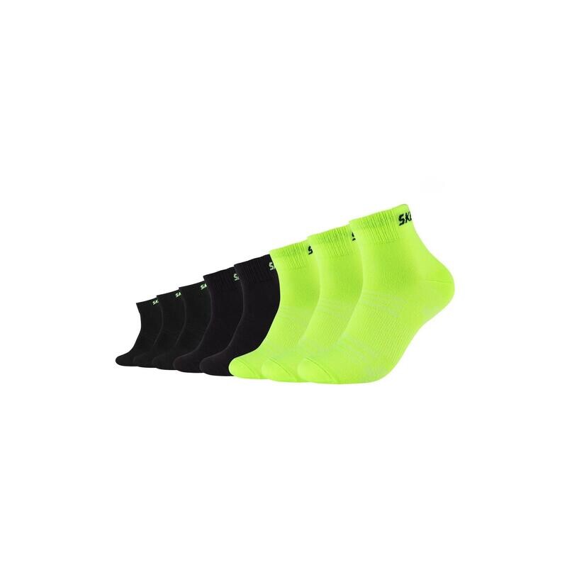 Короткие носки унисекс «Lemon Glacier», 8 шт. SKECHERS, цвет gruen