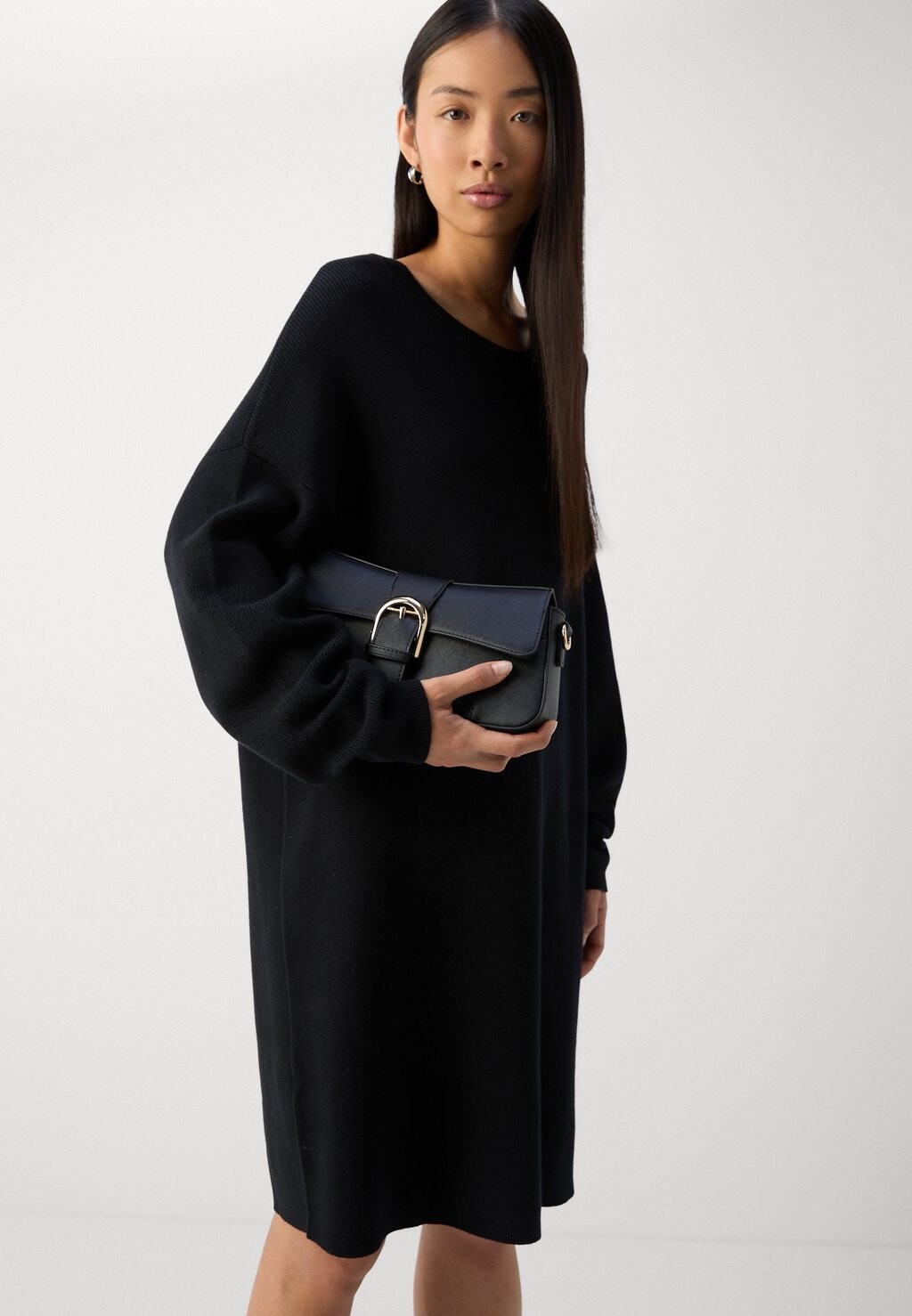 

Платье-джемпер DRESS LONGSLEEVE ROUND NECK Marc O'Polo, черный