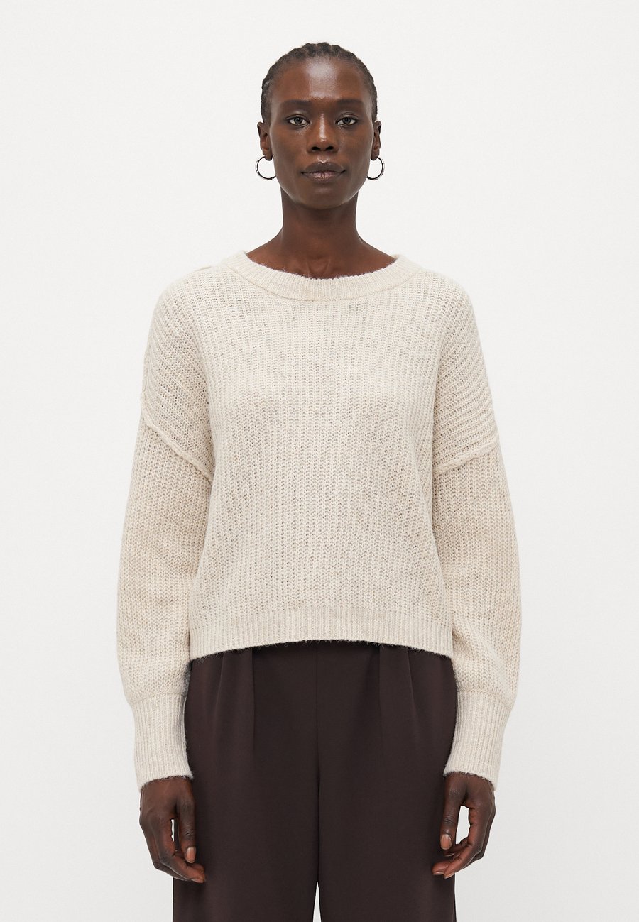 

Джемпер ONLY Tall ONLMALLY LIFE DETAIL O NECK , Whitecap Gray/Off-White