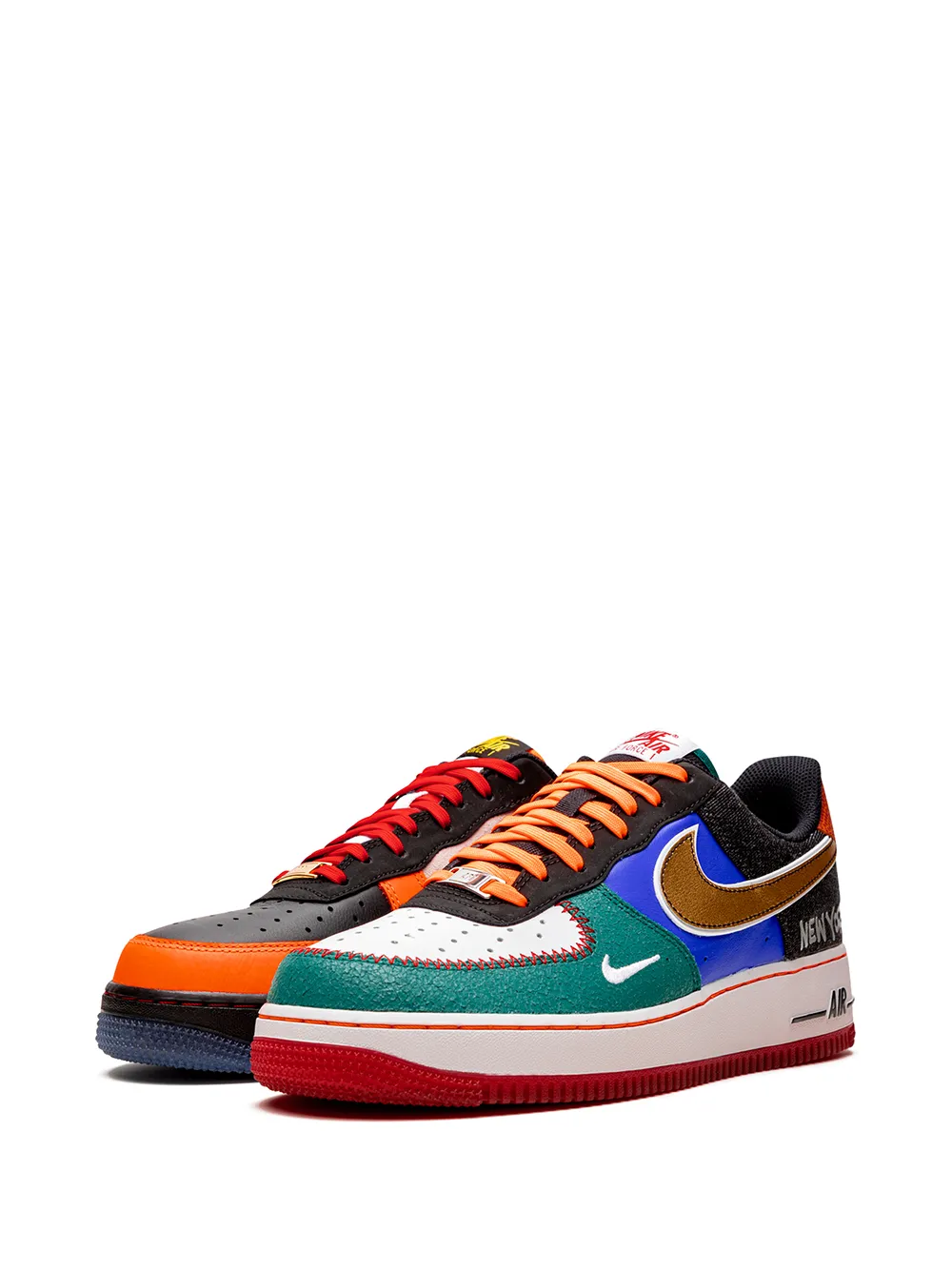 Кроссовки Air Force 1 Low 07 What The NY Nike, черный — фото 2