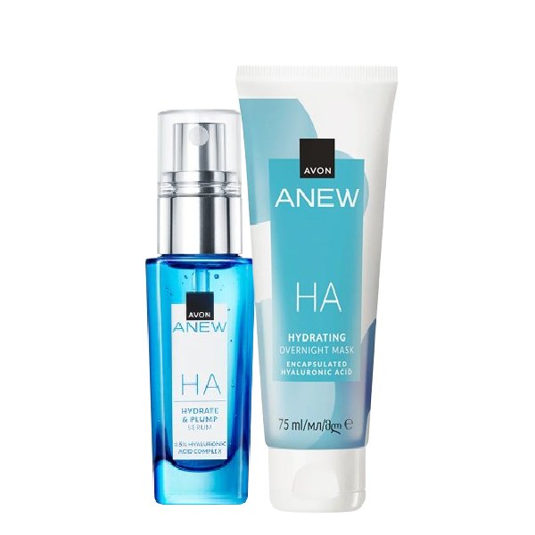 

Набор для зрелой кожи Avon Anew [сыворотка 3,5% + ночная маска]