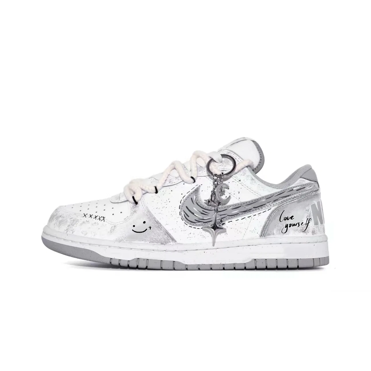 Nike Dunk Chinese Style Blended Ink Splatter Gradient Hand Drawn Chinese Fashion Trend