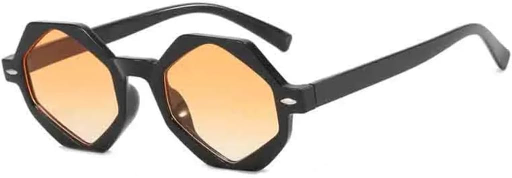 

Солнцезащитные очки с защитой UV400 | Градиентные заклепки цвета желейного чая | Для женщин и мужчин, для занятий спортом на открытом воздухе и вождения DSVIGF, Black Tea