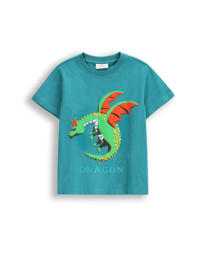 

Футболка Coccodrillo, бирюзовый