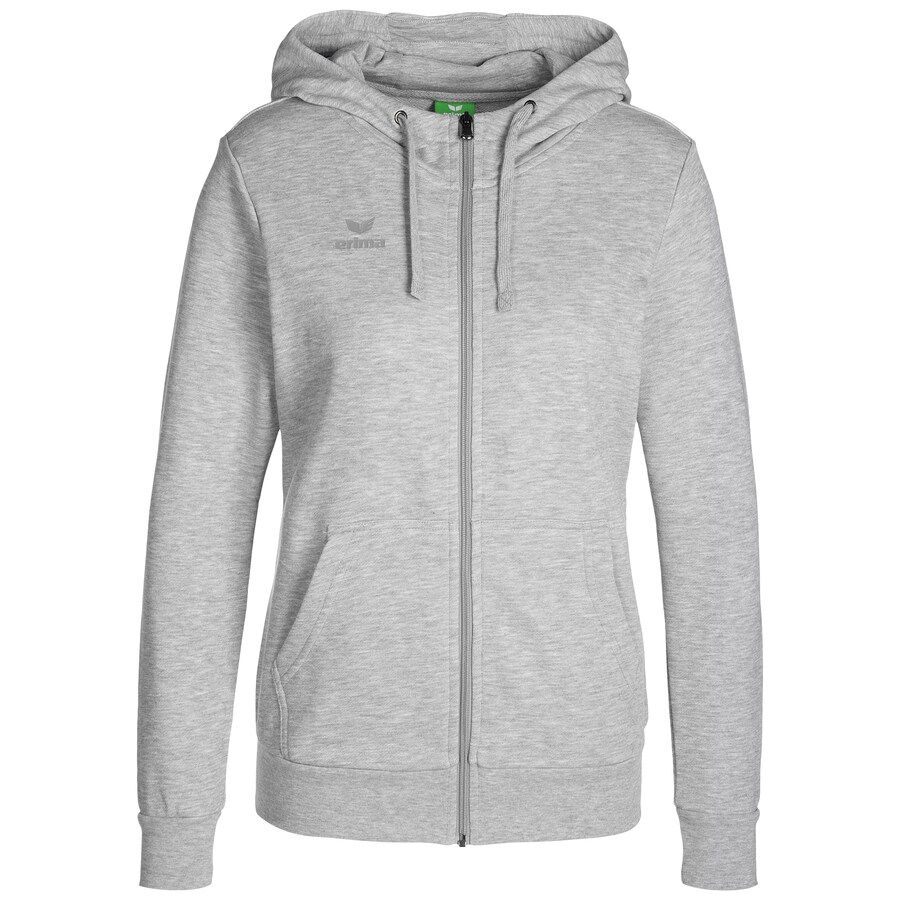 

Спортивная толстовка ERIMA Athletic Zip-Up Hoodie, цвет mottled grey