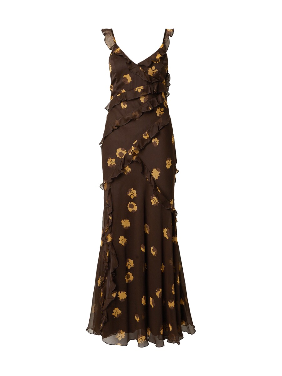 

Вечернее платье TOPSHOP, цвет Brown/Light brown