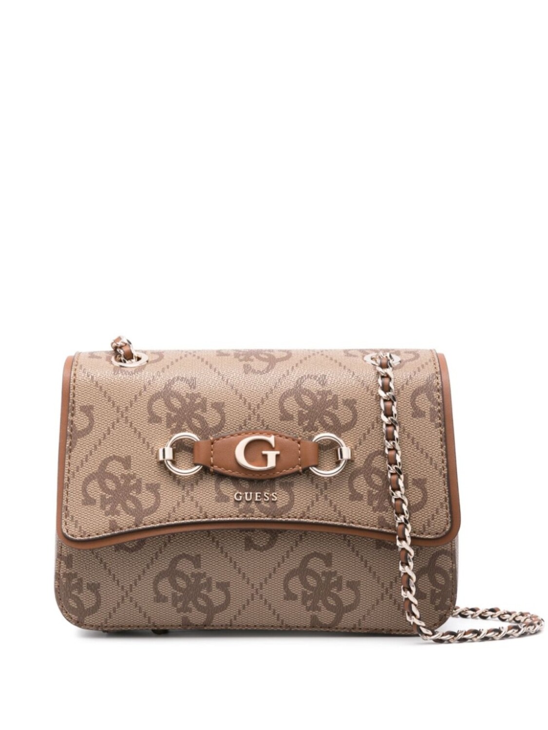 

Сумка через плечо с логотипом GUESS USA, коричневый